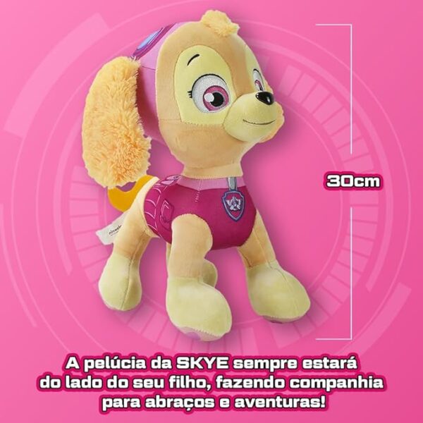 Pelúcia Skye, 12", Patrulha Canina, Sunny - Image 4