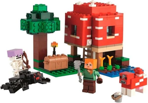 LEGO Minecraft A Casa Cogumelo Kit Incrível (272 Peças) - Image 2