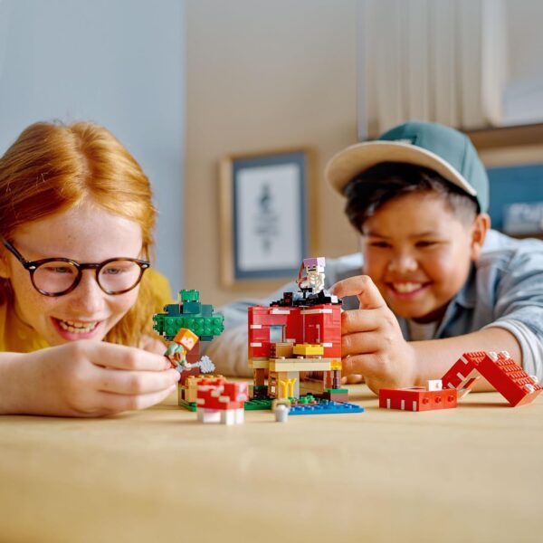 LEGO Minecraft A Casa Cogumelo Kit Incrível (272 Peças) - Image 4