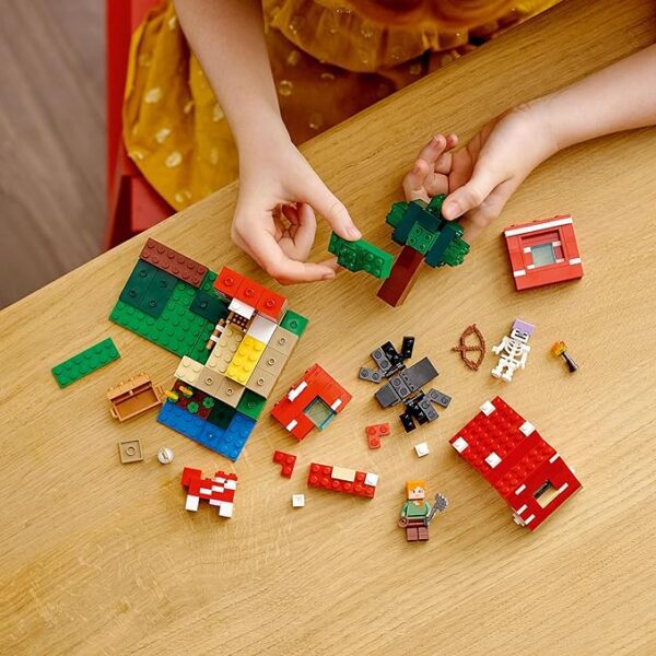 LEGO Minecraft A Casa Cogumelo Kit Incrível (272 Peças) - Image 5